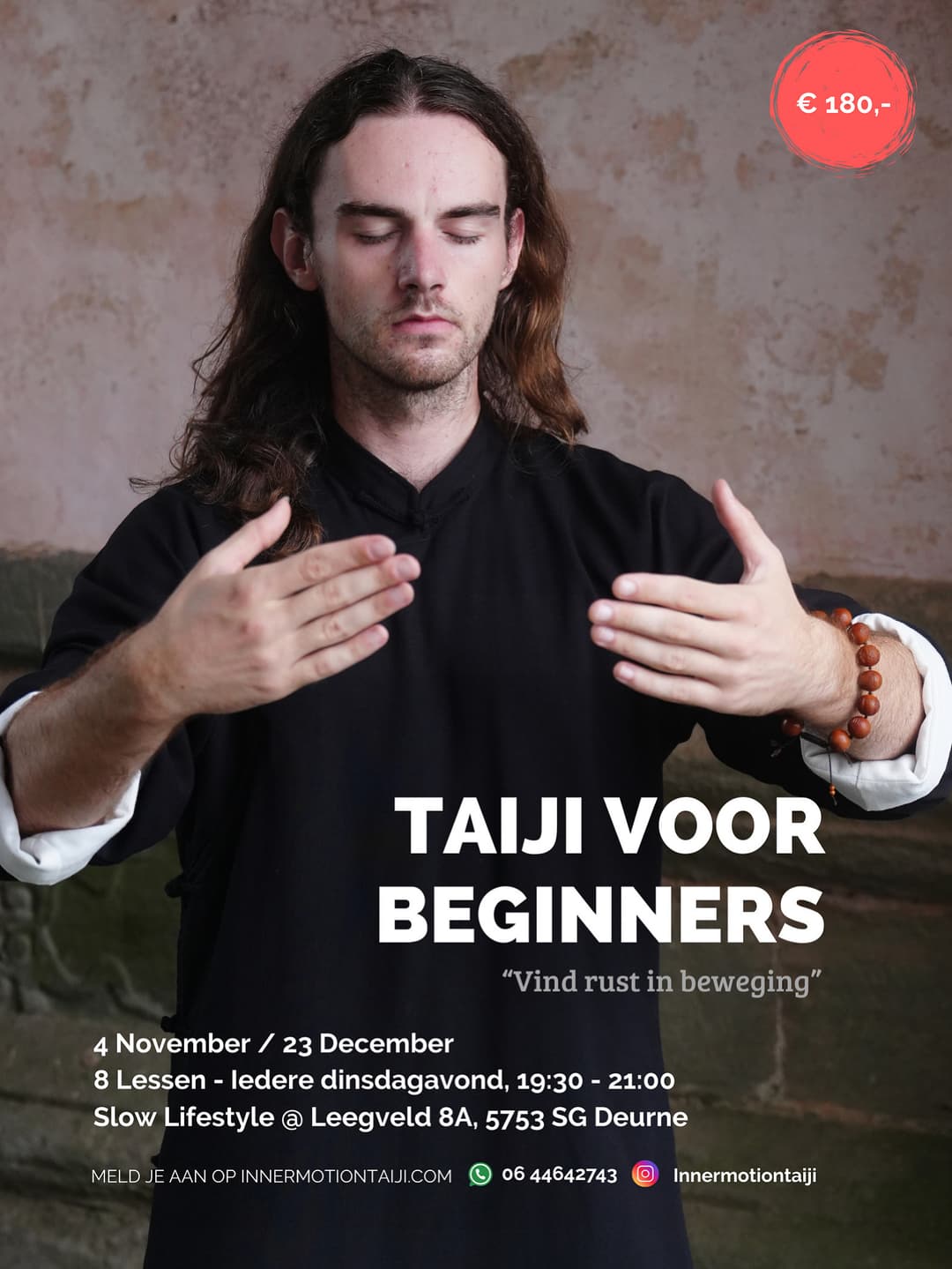 Thomas Taiji Master - Aanmelden voor Taiji programma